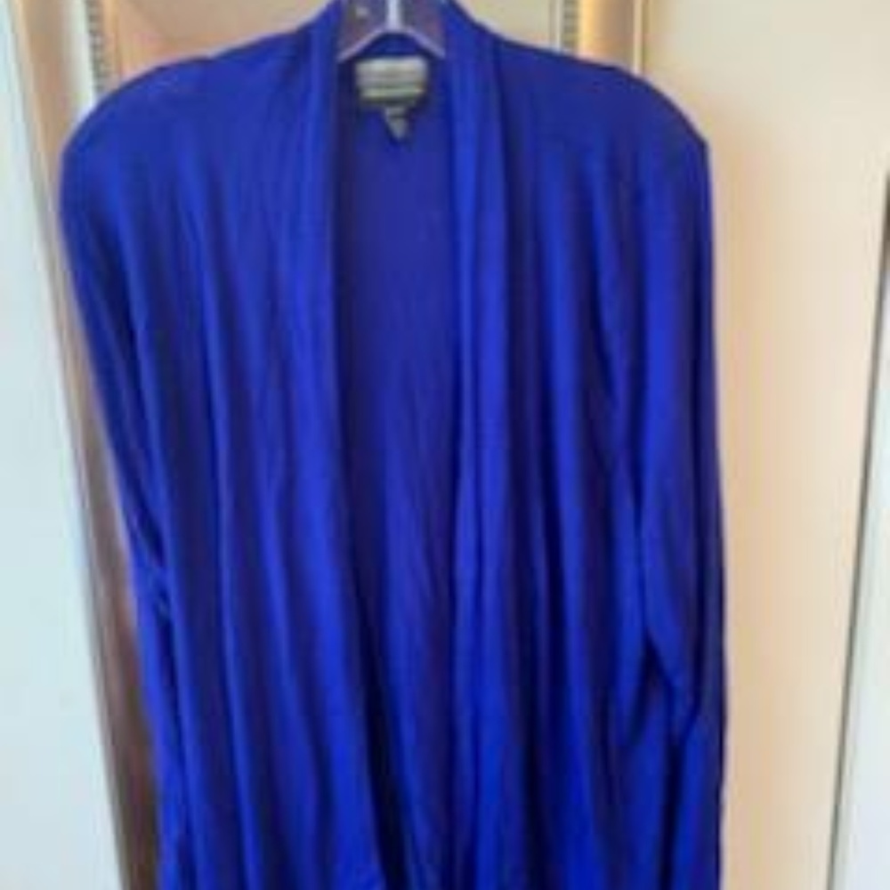 Blue Cardigan 2X